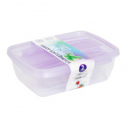 Набор контейнеров 2 в 1 Fresco 500,1000 мл (Лаванда)