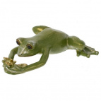 Фигурка декоративная "Лягушка", L15 W12 H4 см