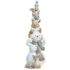 Фигурка декоративная "Снеговик",  H26,5 см