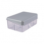 Органайзер с крышкой, 6 секций, 225х155х85мм