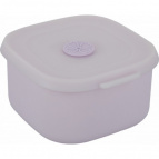 74-015 Силиконовый контейнер для еды 900мл, 14.7*14.2*8см  Linea Silicone
