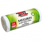 Мешки для мусора МАЙКА 60л / 20шт / HDPE / 9,5мкм