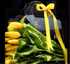 Переноска для цветов из прозрачного пластика, 10 шт. в упак. 40x20x30 см (ш/к 5955) *