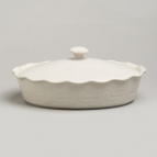 ФОРМА ДЛЯ ЗАПЕКАНИЯ С КРЫШКОЙ BEIGE 33*24*8/13СМ 2000 МЛ