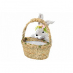 Корзинка с кроликом 18*14*22 см