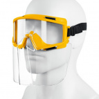 STAYER защитные очки PANORAMA в комплекте со щитком, непрямая вентиляция (110292)