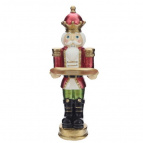 Фигурка декоративная с подсветкой "Щелкунчик", (AAx3 не прилаг), L23,5 W21,5 H65 см