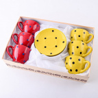 9-27581-4 Чайный сервиз на 6 персон 250 мл 12 пр керамика LR (х1)