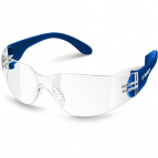 ЗУБР БАРЬЕР прозрачные, облегчённые, линза устойчивая к царапинам и запотеванию, открытого типа, защитные очки (110487)