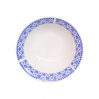 Салатник 18 см 650 мл, Синий орнамент