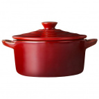 ГОРШОЧЕК ДЛЯ ЗАПЕКАНИЯ РЕАКТИВНЫЙ КРАСНЫЙ/REACTIVE RED 18,5*14,5*6,5/10СМ 600 МЛ