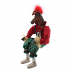 Игрушка набивная сидя "Лошадь" (муж), L18 W16 H43 см (полка 23 см.)