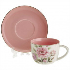 Ф2-048P/2  Чайный набор 4 предмета "Blossom Pink" (16)