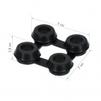 Соединитель для ковриков ячеистых грязесборных 7 х 7 х 1,6 см VORTEX /100