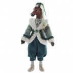 Игрушка набивная стоя "Лошадь" (муж), L17 W14 H44 см