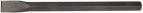 Зубило URAGAN плоское, для отбойных молотков и бетоноломов, шестигранник 28мм, 35/400мм