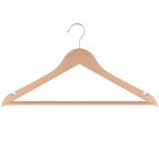 Вешалка-плечики. Размер 44-46. (натур.цв.) NEW