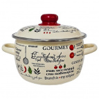 Кастрюли эмалированные