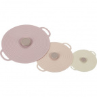 79-039 Набор силиконовых крышек, 3пр. (10/15/20см) Linea SILICONE