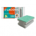 Губки для посуды профилированные TO BE LACONIC 4 шт