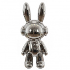 Фигурка декоративная "Заяц", L12,5 W9 H31,5 см