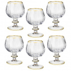 НАБОР БОКАЛОВ ДЛЯ КОНЬЯКА ИЗ 6 ШТ. 350 МЛ