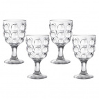 НАБОР БОКАЛОВ "BUBBLES" 4 ШТ./280 МЛ