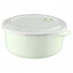 ЁМКОСТЬ ДЛЯ ХОЛОДИЛЬНИКА И  МИКРОВОЛНОВОЙ ПЕЧИ 3Л (Зеленый)