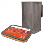 Бельевые корзины текстильные