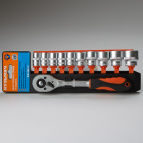 Набор торцевых головок 3/8" из 12-и предметов Кузьмич НИ2-065/12