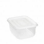 Емкость для СВЧ "Матрешка" 0,7л (белый) (уп.24)