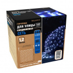 BALANCE   24V Электрогирлянда-конструктор "Сеть" 144 синих LED ламп, прозрачный провод, 1,2*1,5 м /32/4