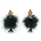 Фигурка декоративная "Ангел", L6 W6 H13,5 см, 2в.