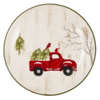 Тарелка, L24 W24 H2,5 см