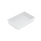 Лоток для хранения широкий 240х160х50 (белый)