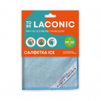 Салфетка из микрофибры для стекол и зеркал Айс TO BE LACONIC (30х30см)