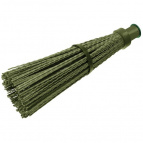 пластиковая метла 440 х 190 мм коническое резьбовое соединение, круглая, с фиксирующим ободом (39223)