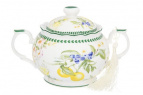 Сахарница 380 мл. 15,5*10*10 см. "Лимоны" NEW BONE CHINA