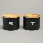 НАБОР БАНОК AGNESS ДЛЯ СЫПУЧИХ, 11Х16 СМ, ШТАБЕЛИРУЕМЫЕ