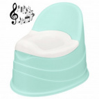 ГОРШОК ДЕТСКИЙ МУЗЫКАЛЬНЫЙ (Зеленый)