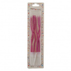 Набор из 11-ти свечей для торта, L5 W1 H20 см