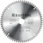 KRAFTOOL Multi Material, 230 х 30 мм, 64Т, пильный диск по алюминию (36953-230-30)