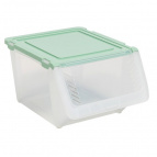 Контейнер для овощей 11л (прозрачный/нефрит)