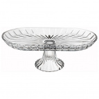 БЛЮДО НА НОЖКЕ ОВАЛЬНОЕ 33Х16Х12 СМ