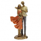 Фигурка декоративная "Семья", L12,5 W8,5 H25,5 см