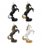 Фигурка декоративная подвесная "Лошадь", L9 W4 H12 см, 4в.