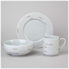 НАБОР ДЛЯ ЗАВТРАКА LEFARD "GOOD MORNING" 3 ПР. ГОЛУБОЙ (КОР=8НАБ.)