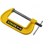 STAYER чугунная струбцина G SG-100, 100 мм (3215-100)