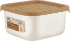Контейнер для продуктов Sugar&Spice Wood квадратный 0,8 л с гибкой крышкой
