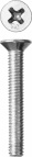 Винт DIN 965, M4 x 25 мм, 15 шт, кл. пр. 4.8, оцинкованный, ЗУБР